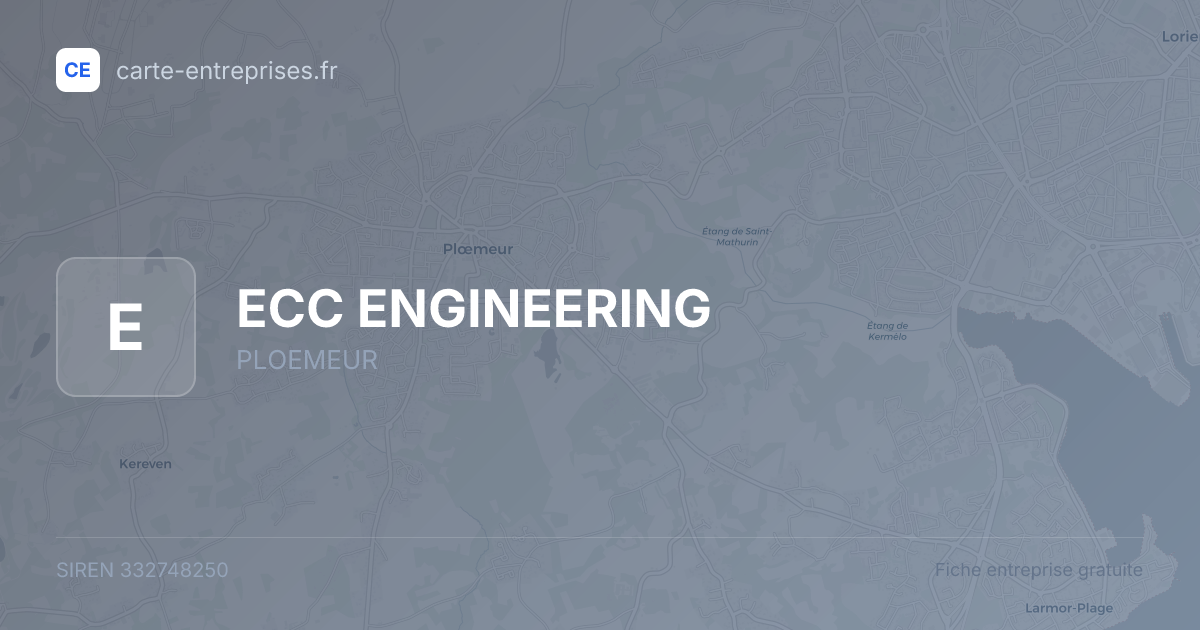 ECC ENGINEERING — 332748250 — fiche entreprise