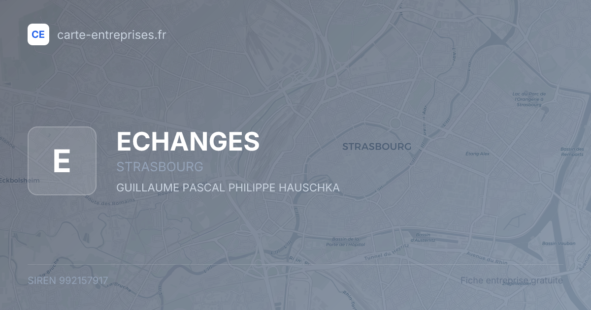 ECHANGES — 992157917 — fiche entreprise