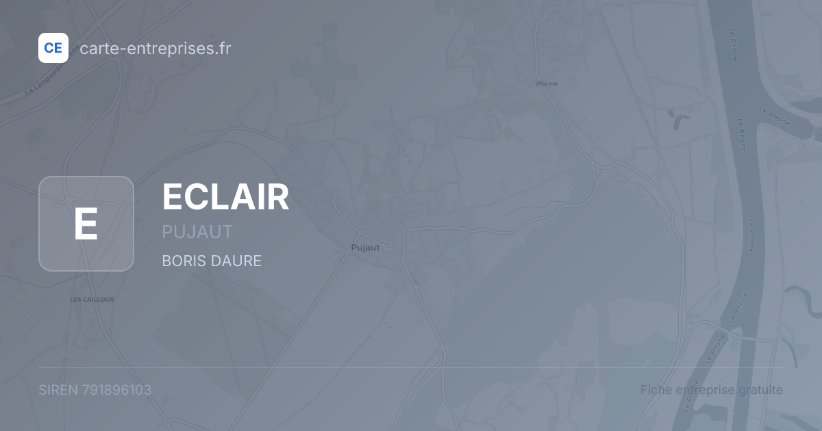 ECLAIR — 791896103 — fiche entreprise