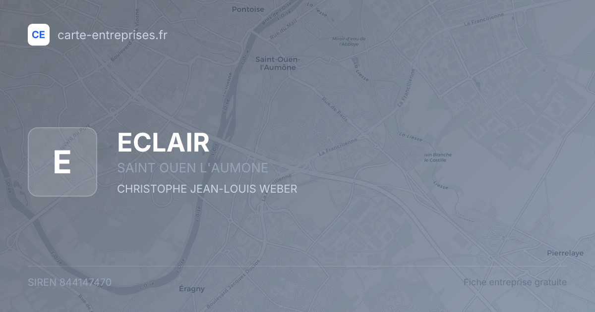 ECLAIR — 844147470 — fiche entreprise