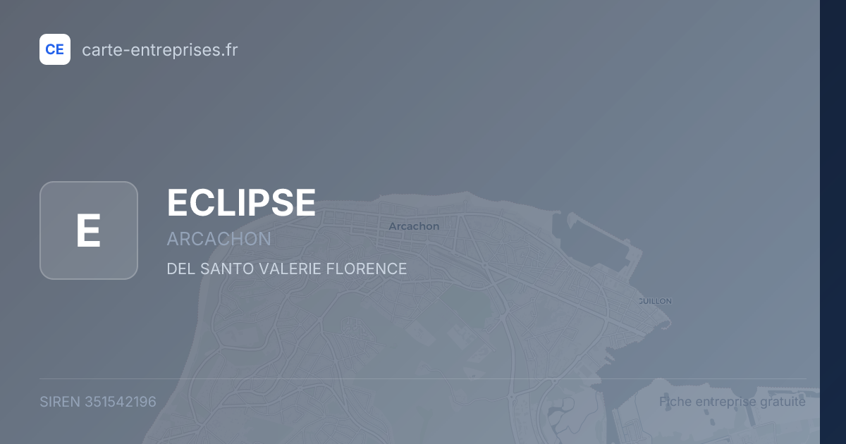 ECLIPSE — 351542196 — fiche entreprise