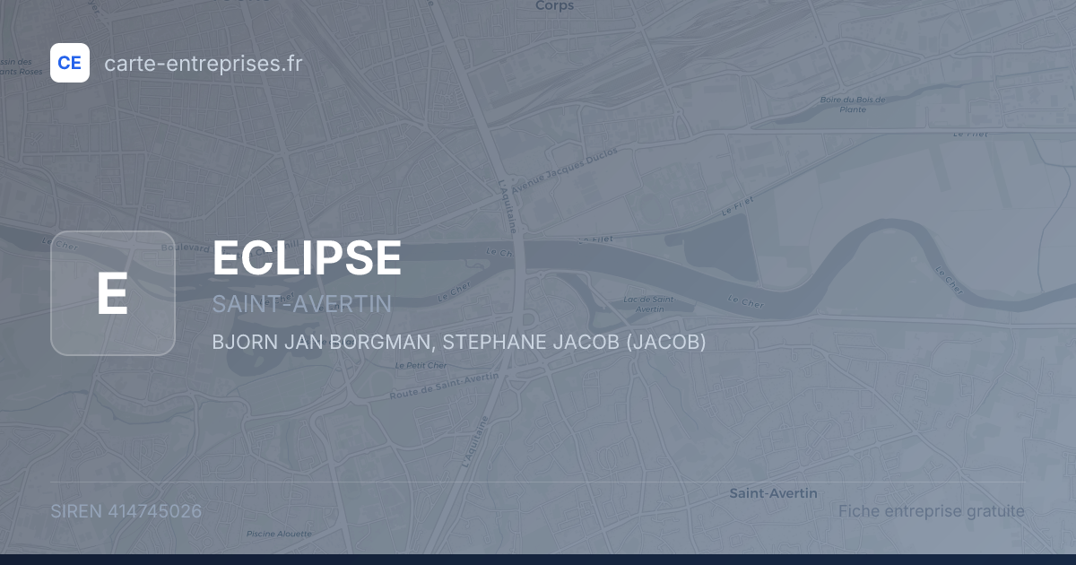 ECLIPSE — 414745026 — fiche entreprise