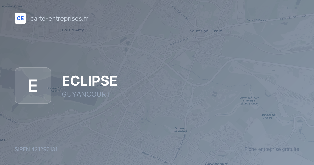 ECLIPSE — 421290131 — fiche entreprise