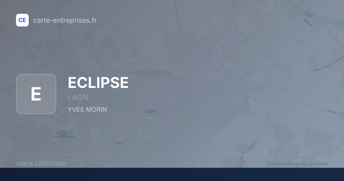 ECLIPSE — 424250660 — fiche entreprise
