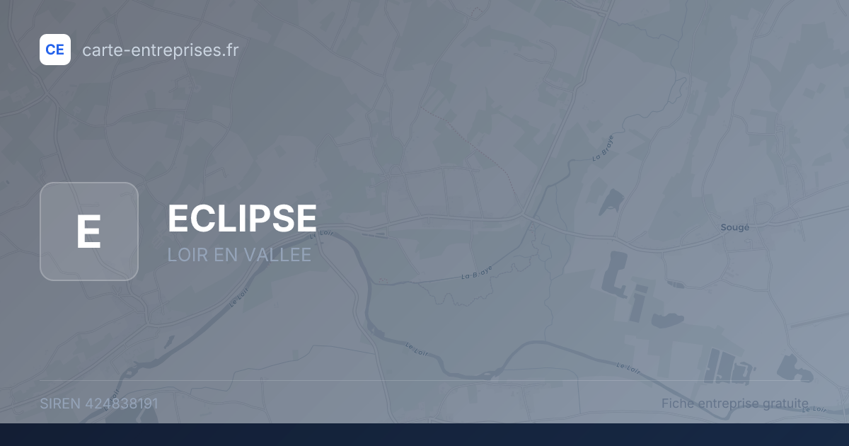 ECLIPSE — 424838191 — fiche entreprise