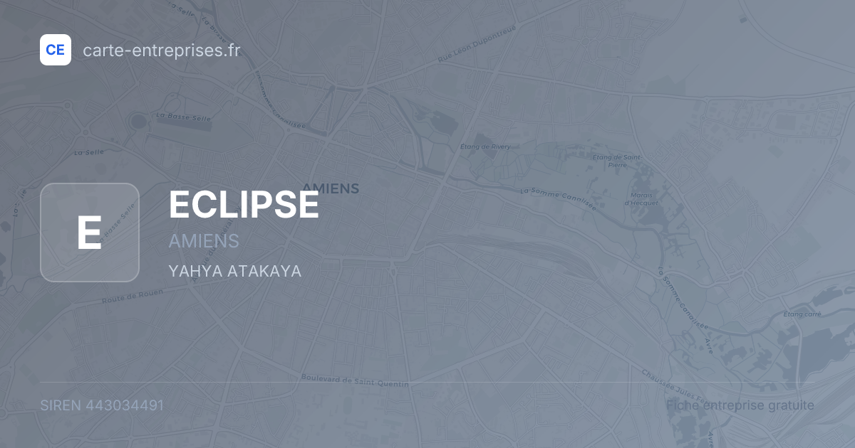 ECLIPSE — 443034491 — fiche entreprise