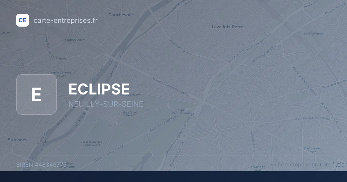 ECLIPSE — 448346775 — fiche entreprise