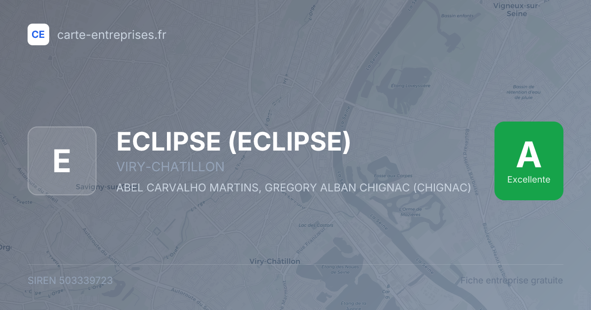 ECLIPSE — 503339723 — fiche entreprise