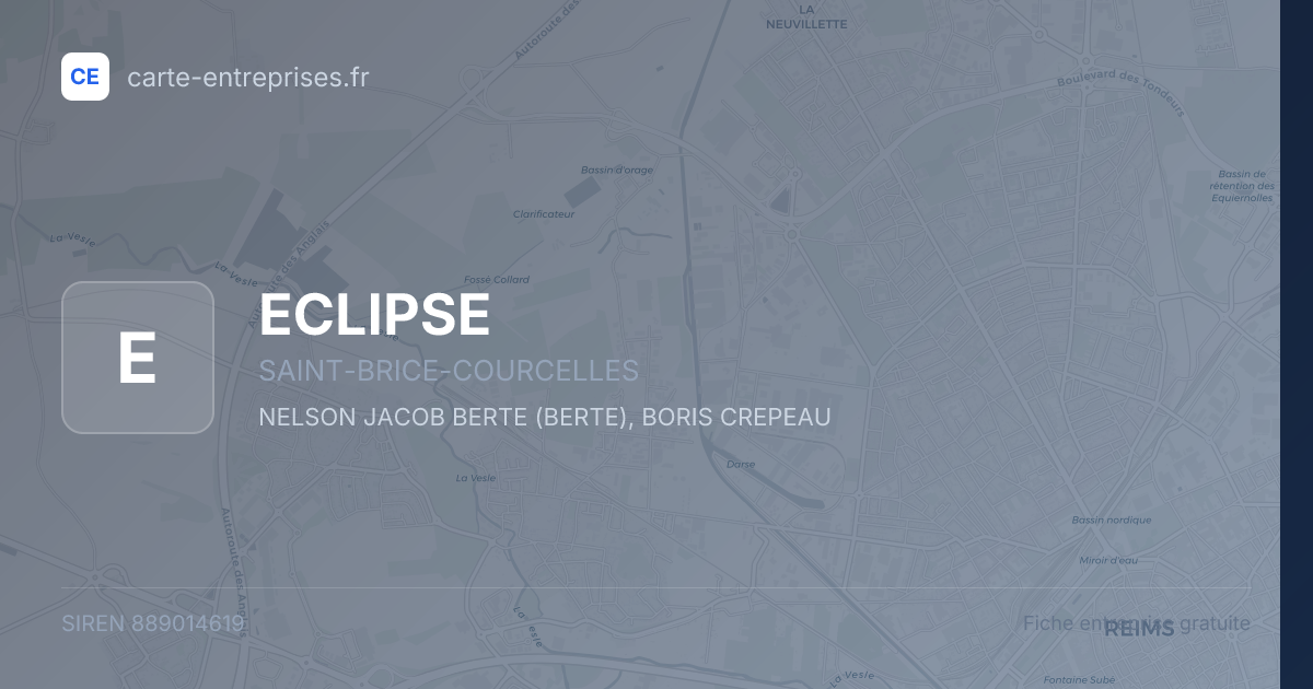 ECLIPSE — 889014619 — fiche entreprise