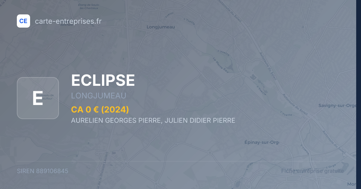 ECLIPSE — 889106845 — fiche entreprise