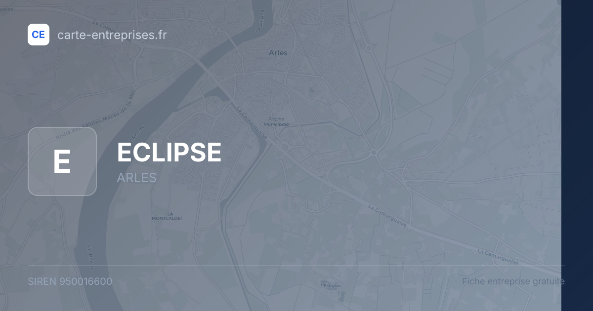 ECLIPSE — 950016600 — fiche entreprise