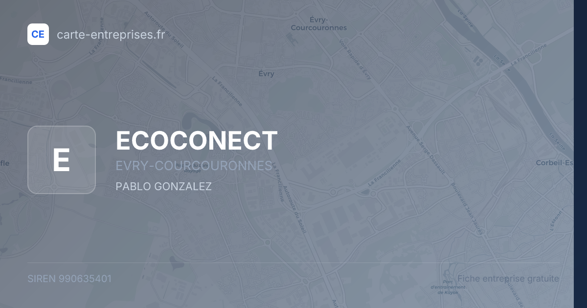 ECOCONECT — 990635401 — fiche entreprise