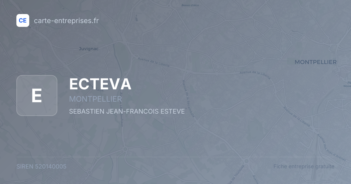 ECTEVA — 520140005 — fiche entreprise