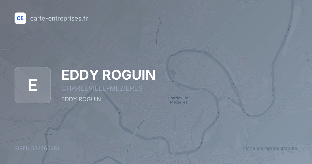 EDDY ROGUIN — 534266481 — fiche entreprise