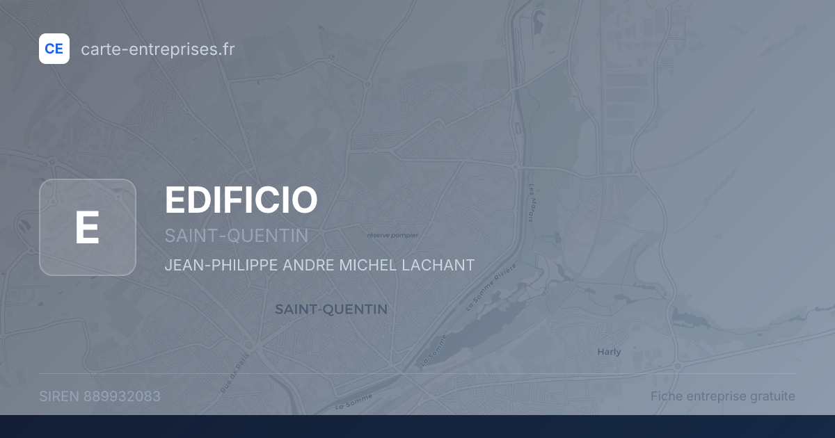EDIFICIO — 889932083 — fiche entreprise