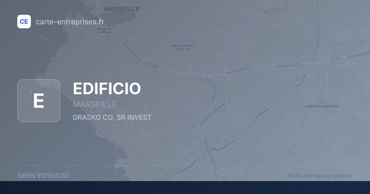 EDIFICIO — 912554052 — fiche entreprise
