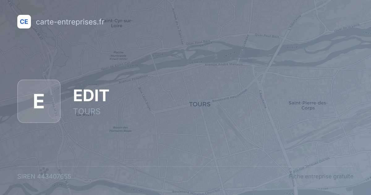 EDIT — 443407655 — fiche entreprise