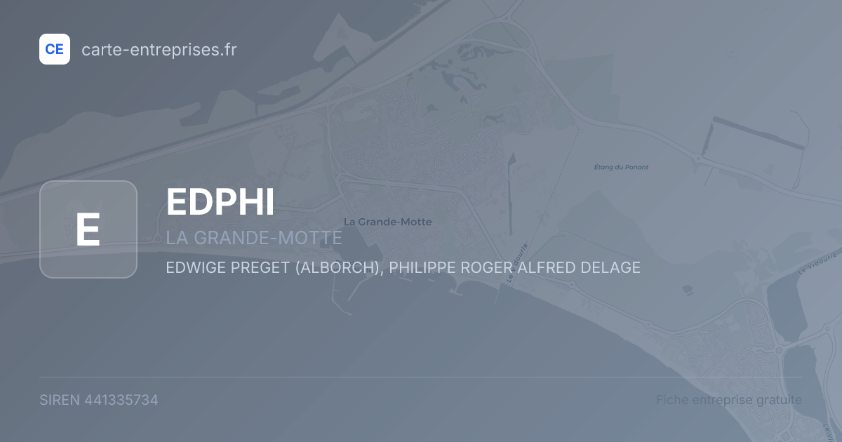 EDPHI — 441335734 — fiche entreprise