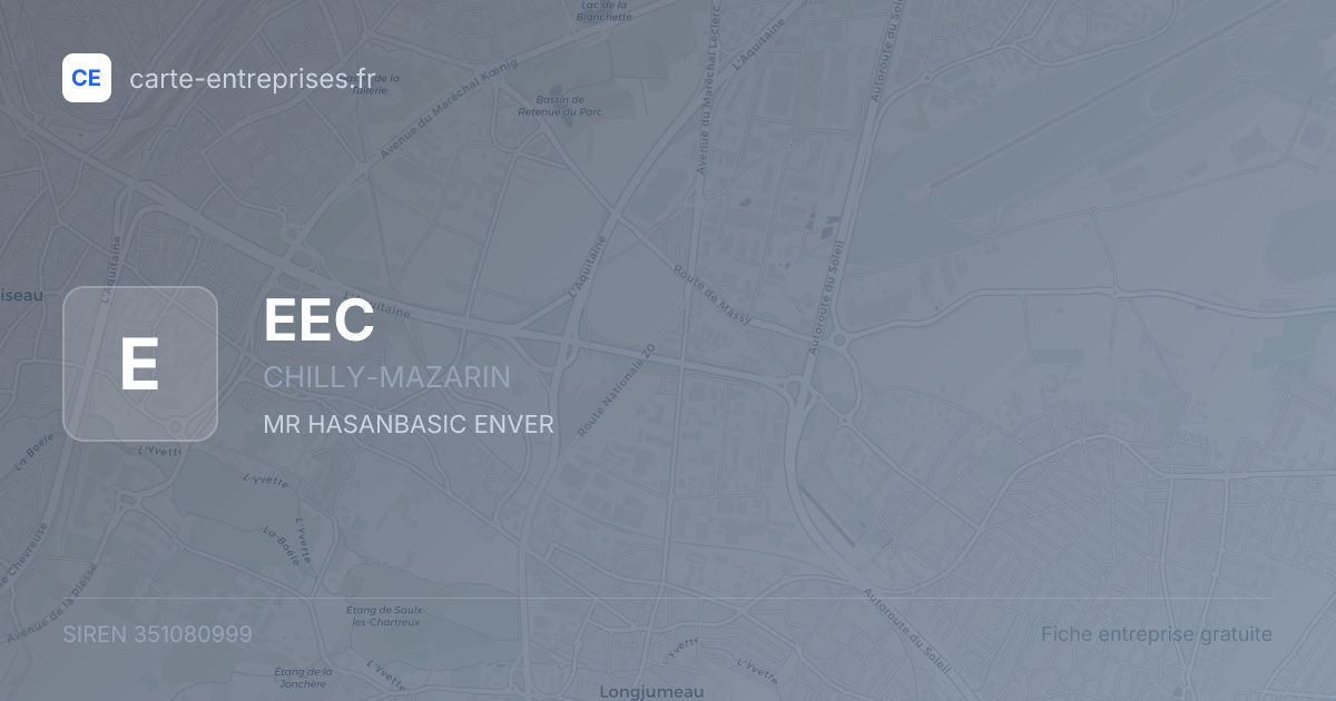 EEC — 351080999 — fiche entreprise