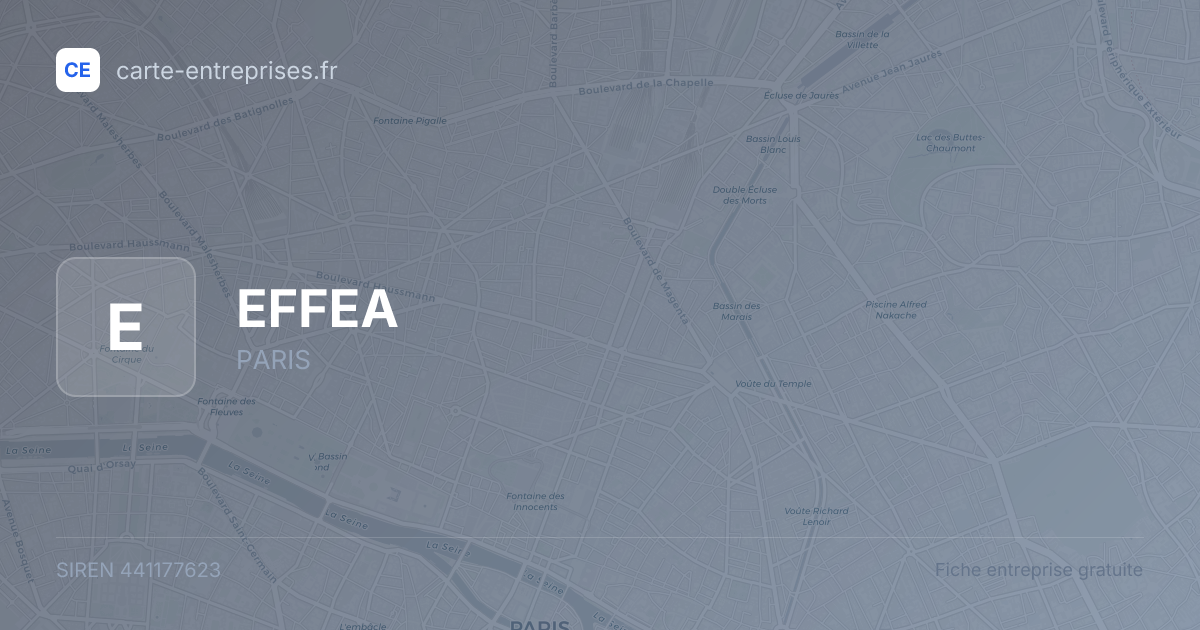 EFFEA — 441177623 — fiche entreprise