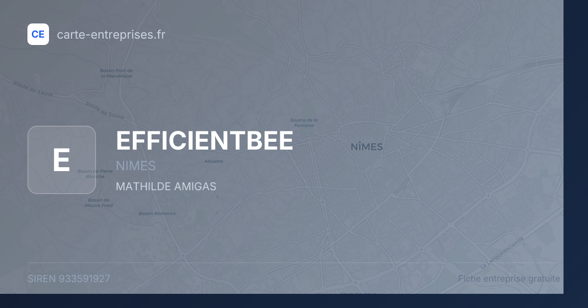 EFFICIENTBEE — 933591927 — fiche entreprise