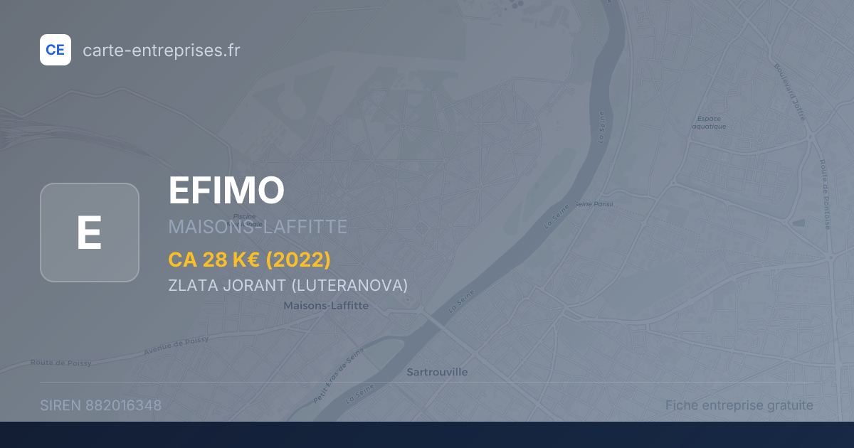 EFIMO — 882016348 — fiche entreprise