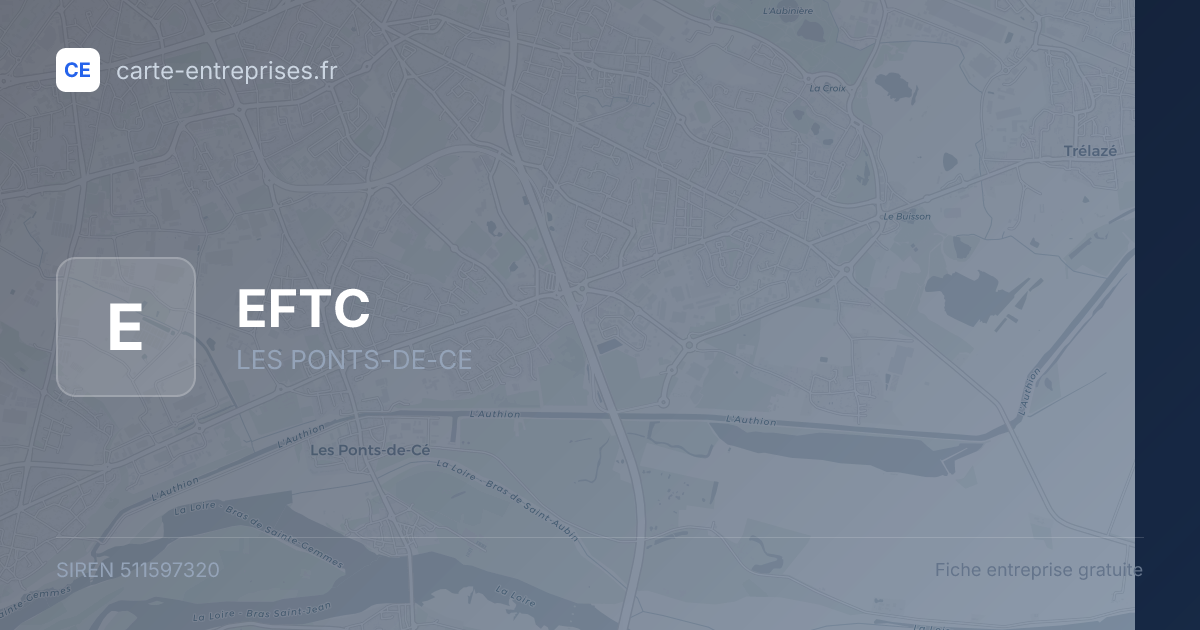 EFTC — 511597320 — fiche entreprise