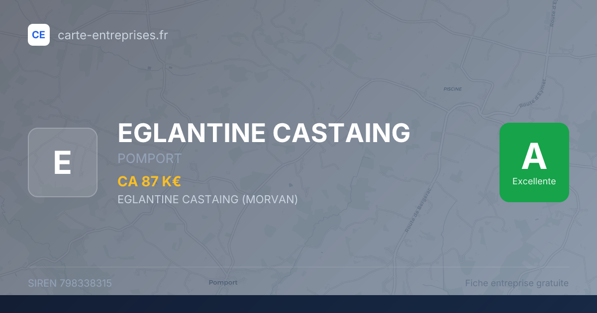 EGLANTINE CASTAING — 798338315 — fiche entreprise