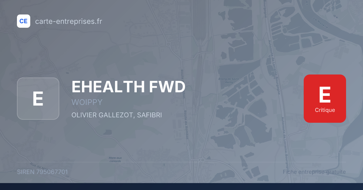 EHEALTH FWD — 795067701 — fiche entreprise
