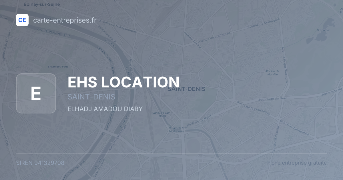 EHS LOCATION — 941329708 — fiche entreprise