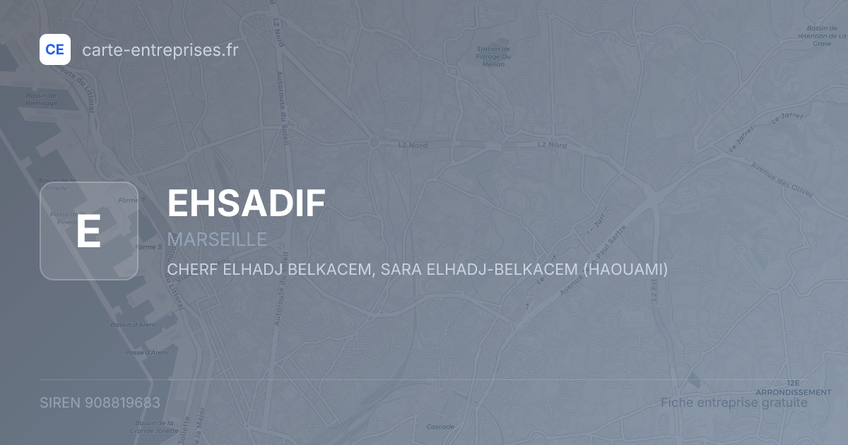 EHSADIF — 908819683 — fiche entreprise