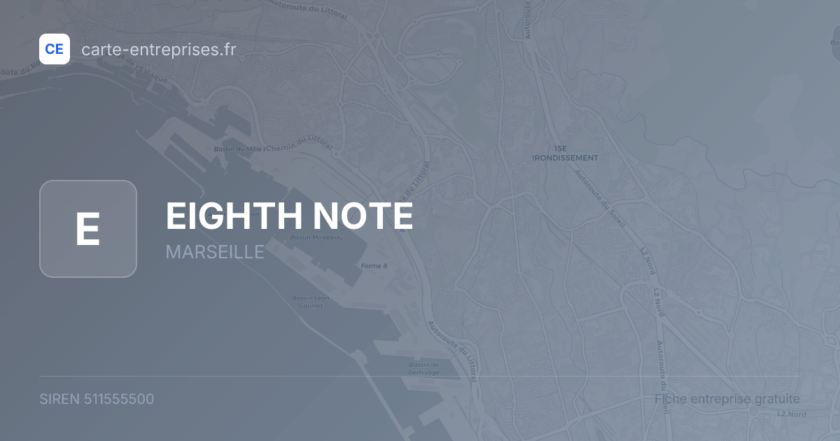 EIGHTH NOTE — 511555500 — fiche entreprise