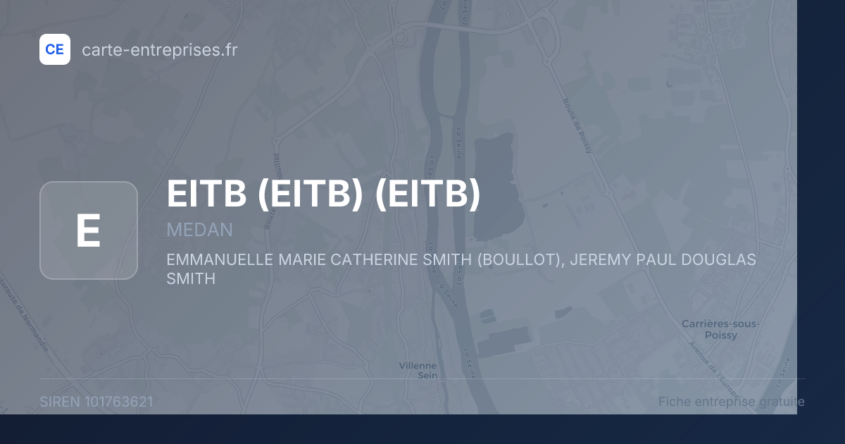 EITB (EITB) (EITB) — 101763621 — fiche entreprise