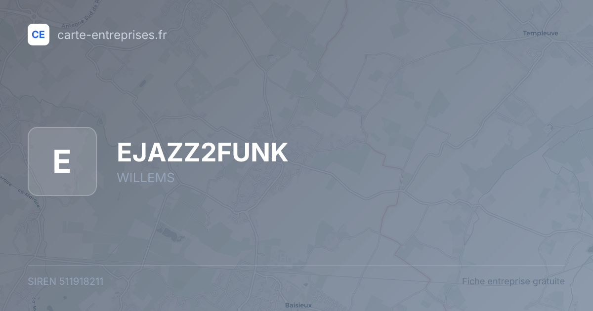 EJAZZ2FUNK — 511918211 — fiche entreprise