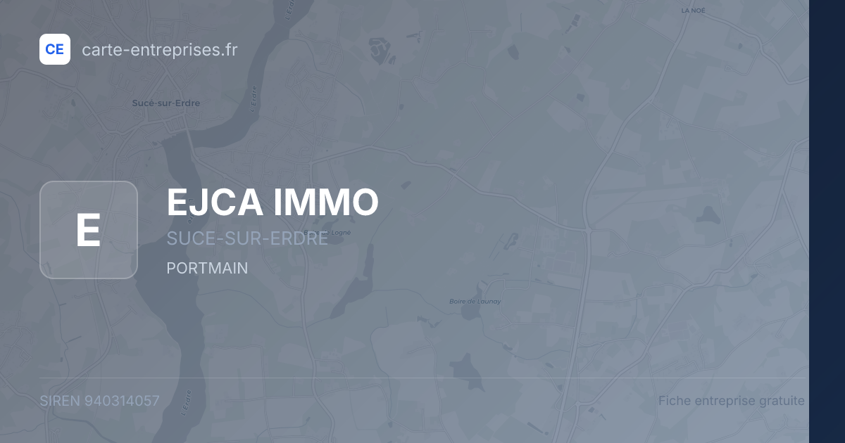 EJCA IMMO — 940314057 — fiche entreprise