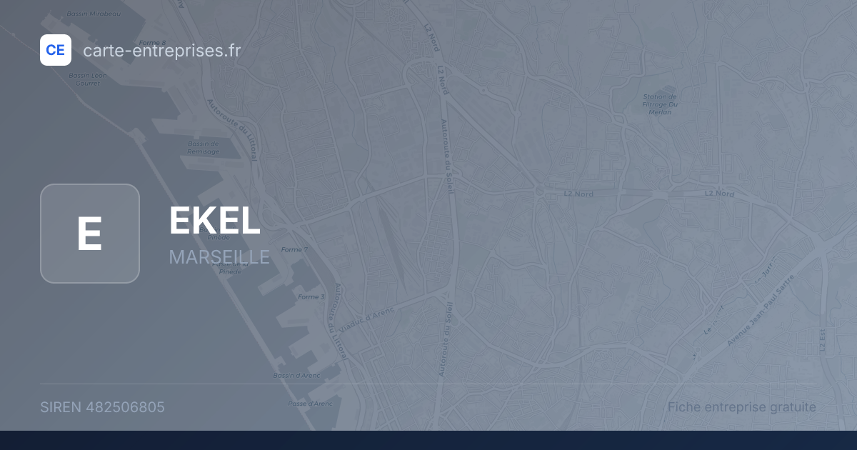 EKEL — 482506805 — fiche entreprise