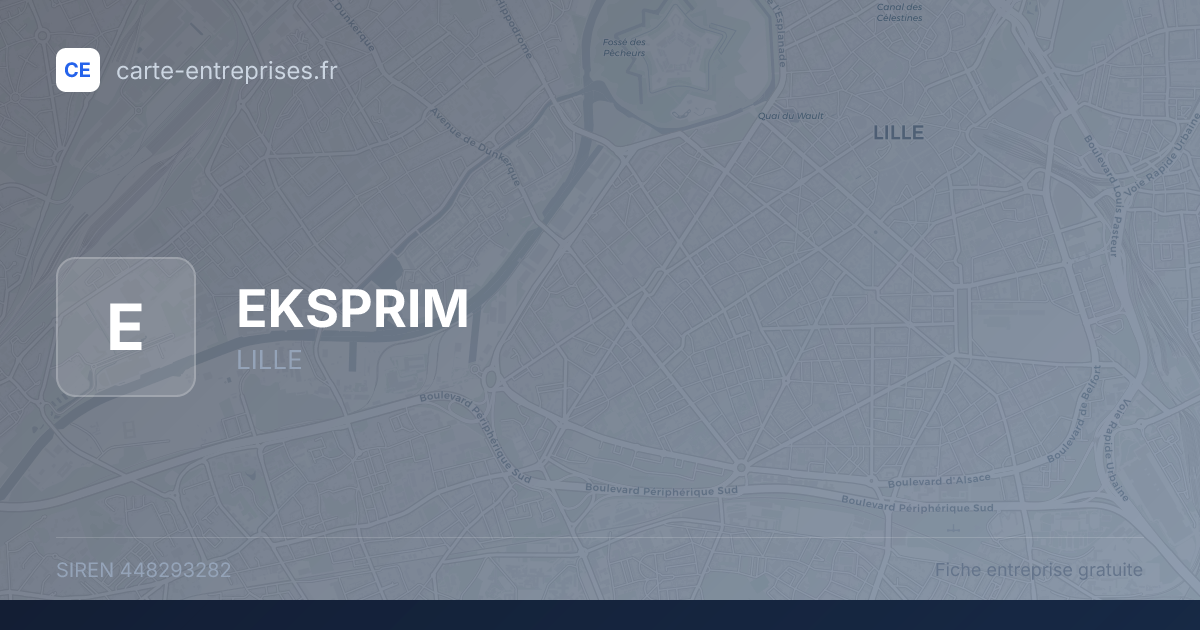 EKSPRIM — 448293282 — fiche entreprise