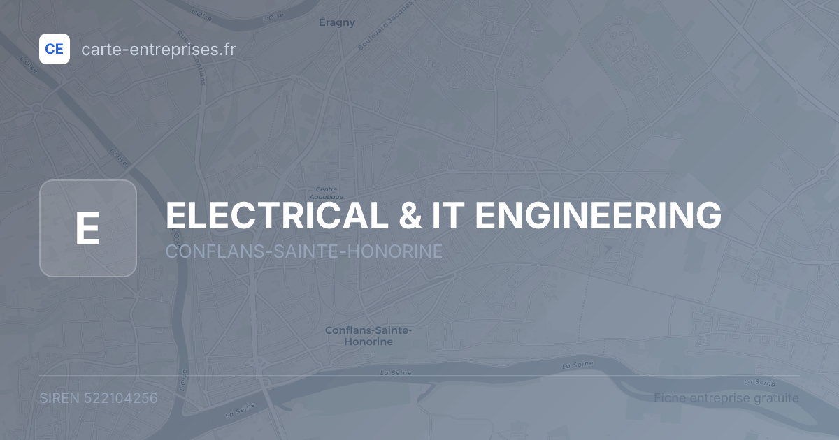 ELECTRICAL & IT ENGINEERING — 522104256 — fiche entreprise