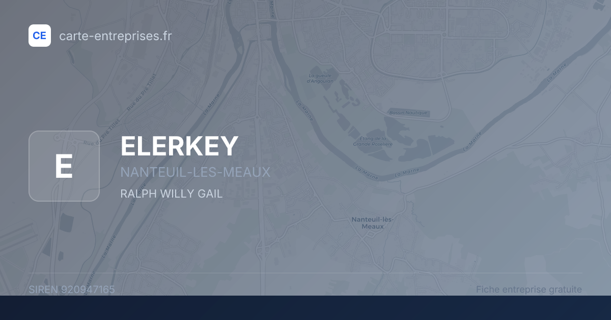 ELERKEY — 920947165 — fiche entreprise