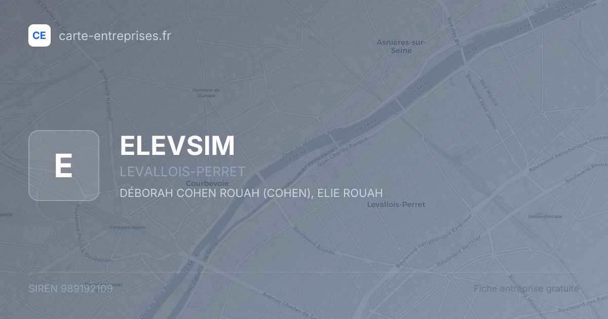 ELEVSIM — 989192109 — fiche entreprise