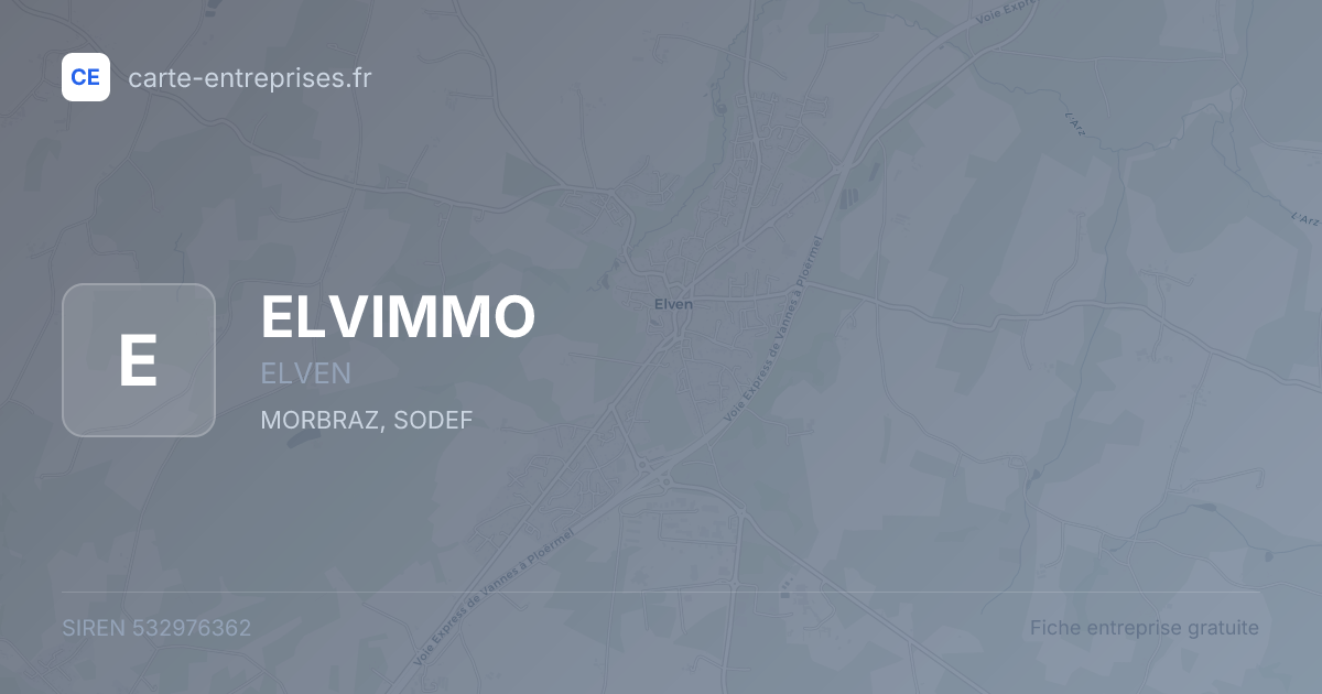 ELVIMMO — 532976362 — fiche entreprise