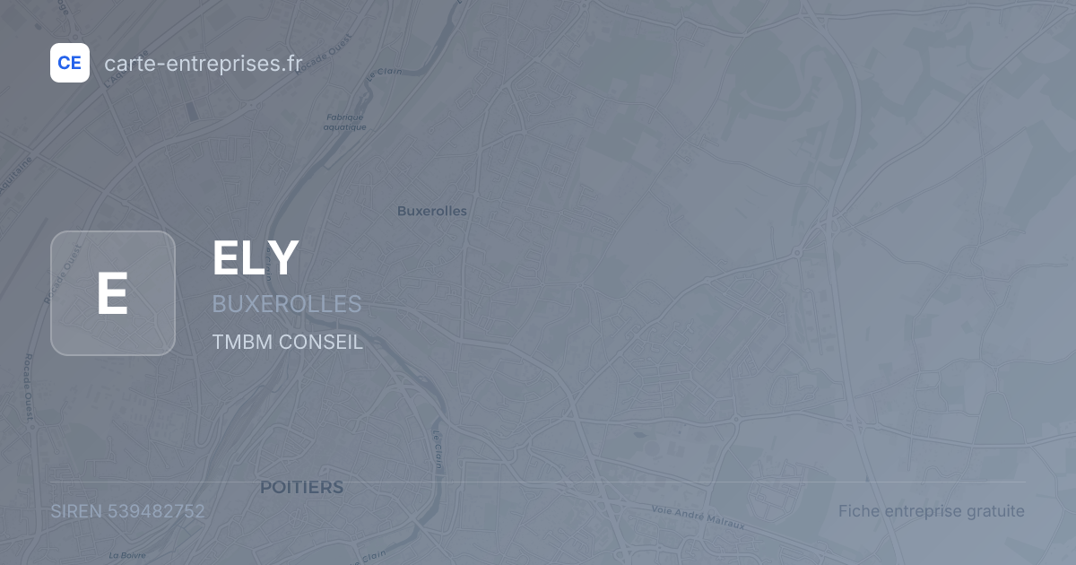 ELY — 539482752 — fiche entreprise