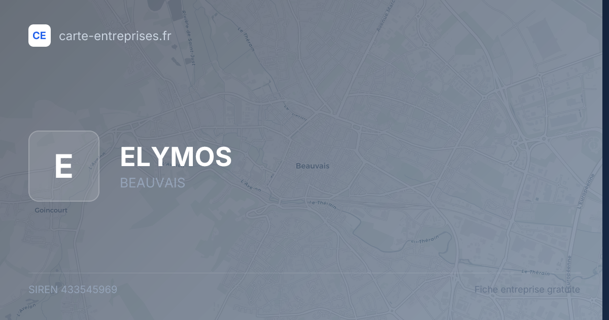 ELYMOS — 433545969 — fiche entreprise