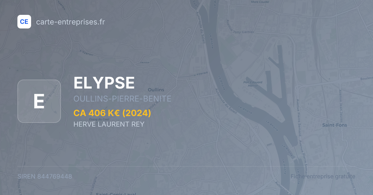 ELYPSE — 844769448 — fiche entreprise