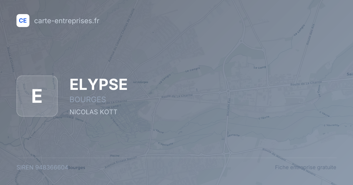 ELYPSE — 948366604 — fiche entreprise