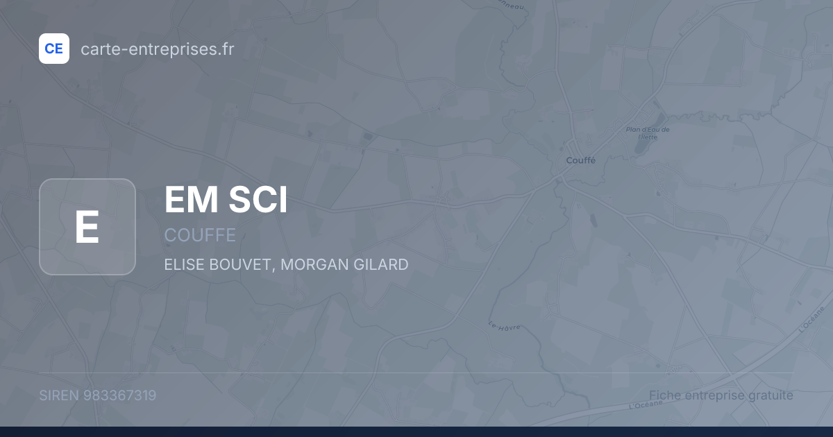 EM SCI — 983367319 — fiche entreprise