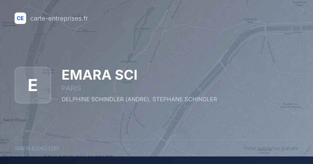 EMARA SCI — 820623361 — fiche entreprise