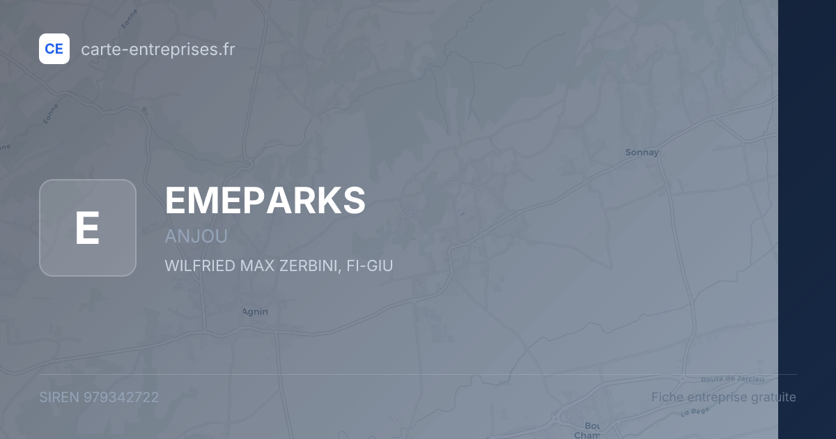 EMEPARKS — 979342722 — fiche entreprise