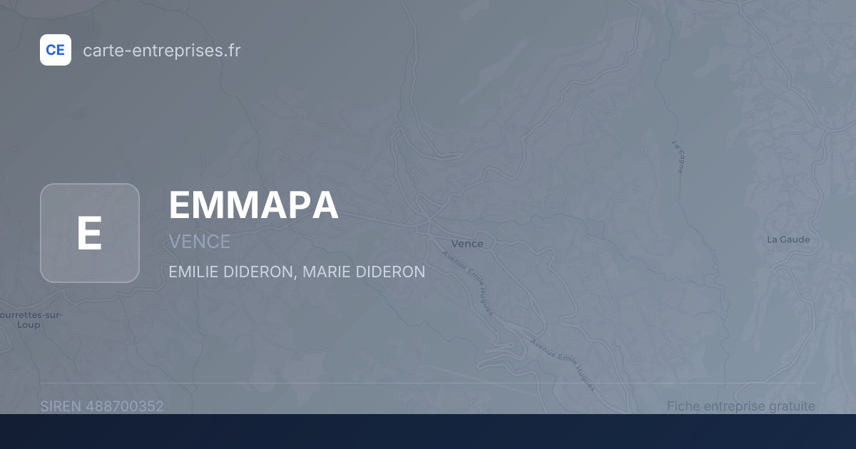 EMMAPA — 488700352 — fiche entreprise