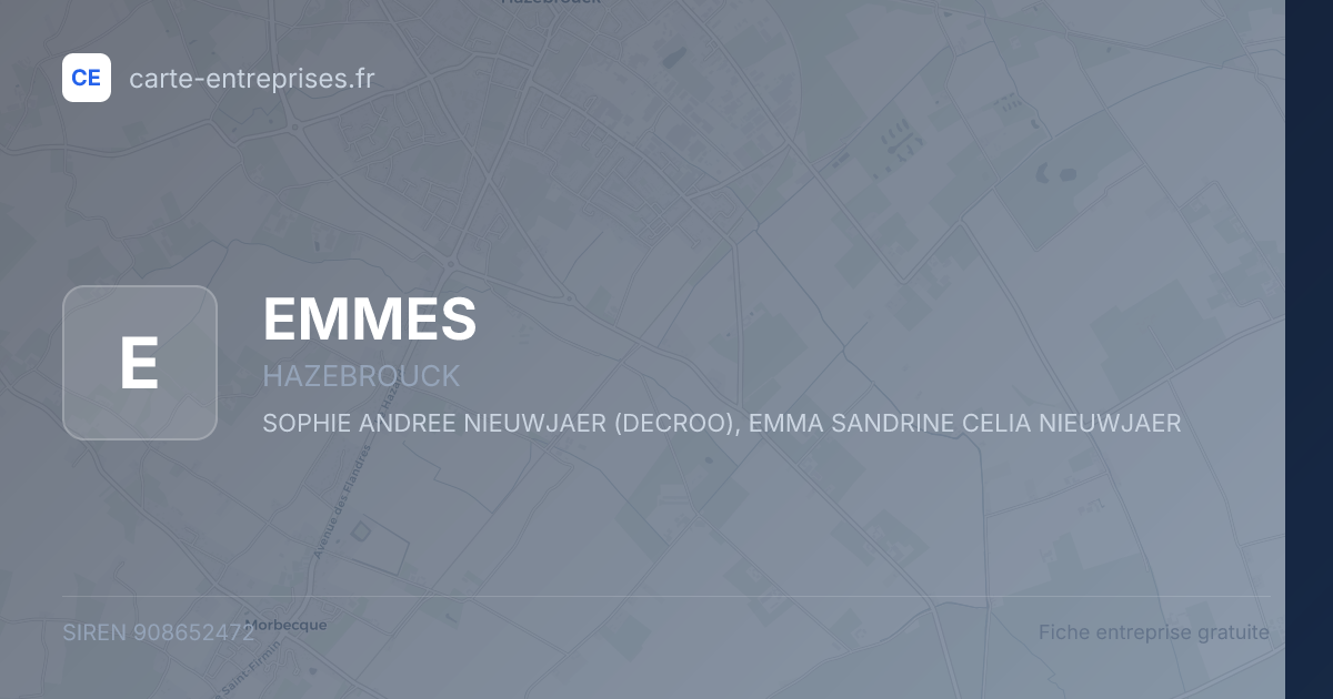 EMMES — 908652472 — fiche entreprise